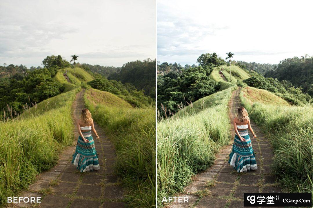 热带旅拍风光人像Lightroom预设 Haylsa Tropical Lightroom Presets