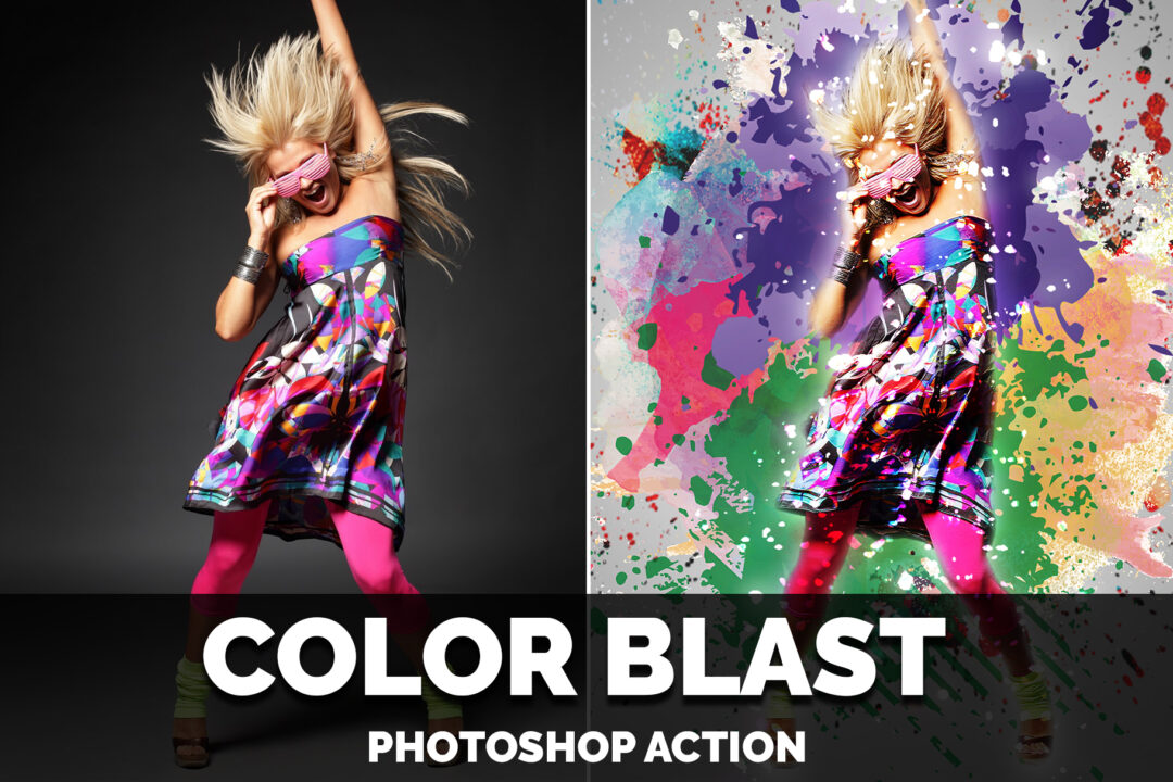 Color Blast Photoshop Action