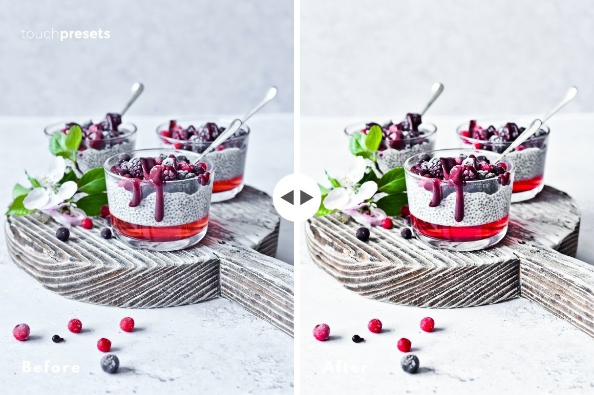 美食照版Dng预设 Xmp预设食物明亮预设Lightroom预设 ps滤镜