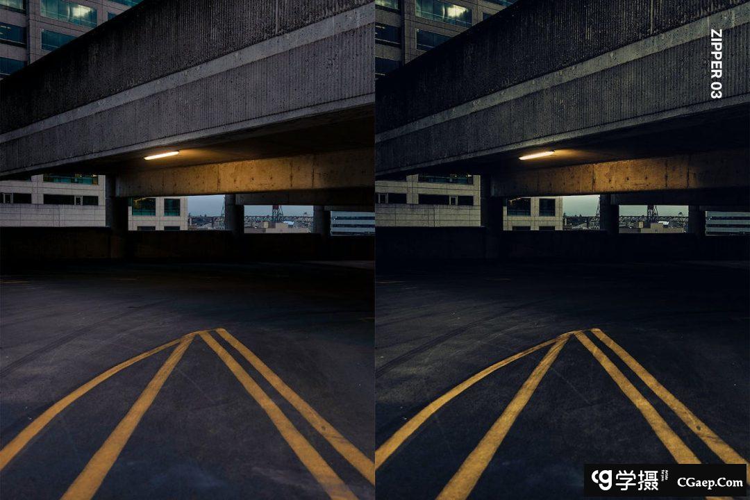 20个城市建筑风光摄影AI智能Lightroom预设和电影调色LUT预设