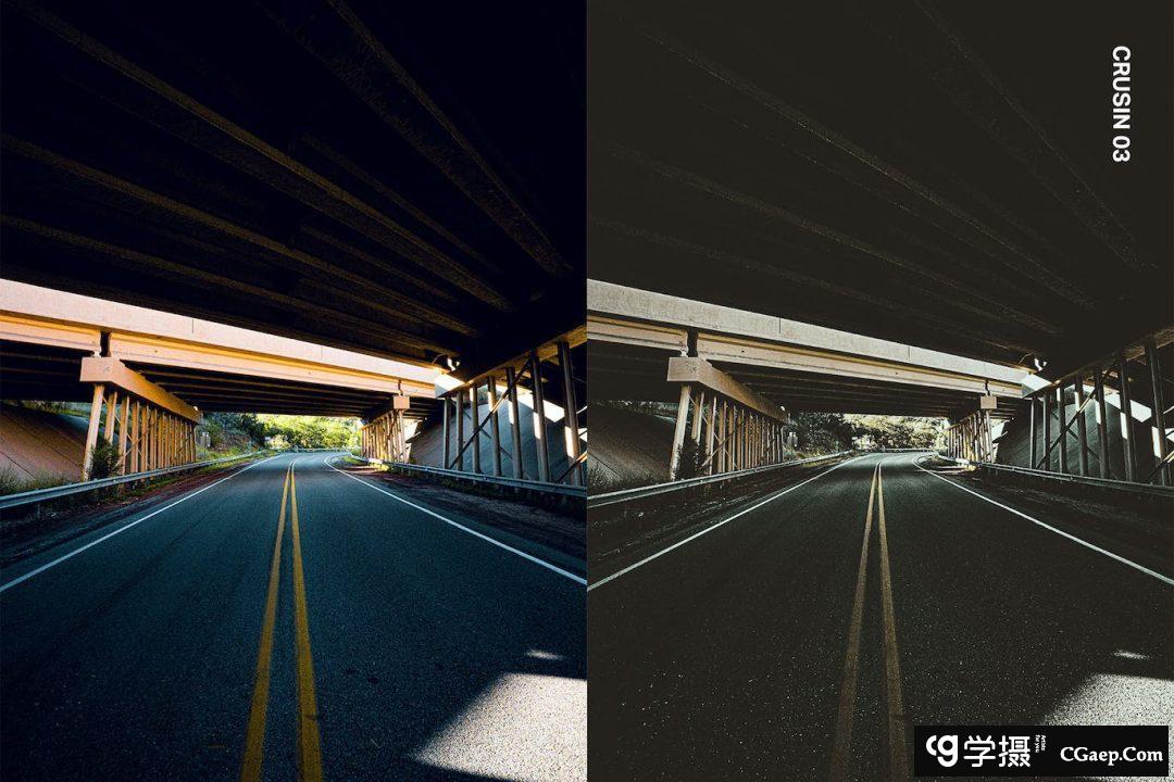 20个城市建筑风光摄影AI智能Lightroom预设和电影调色LUT预设