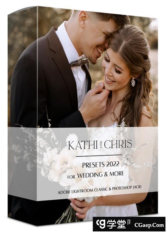德国婚礼摄影师 Kathi & Chris 2022婚礼胶片lr预设 KCP Presets 2022