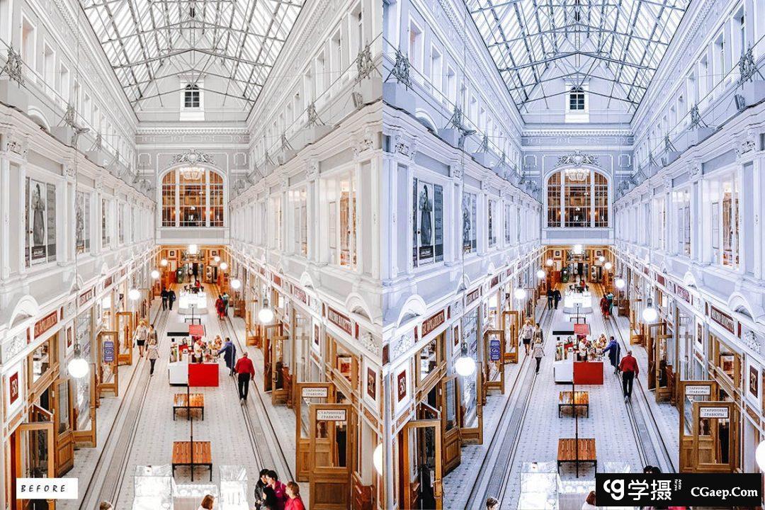 城市建筑风光摄影Lightroom预设 Architecture Lightroom Presets