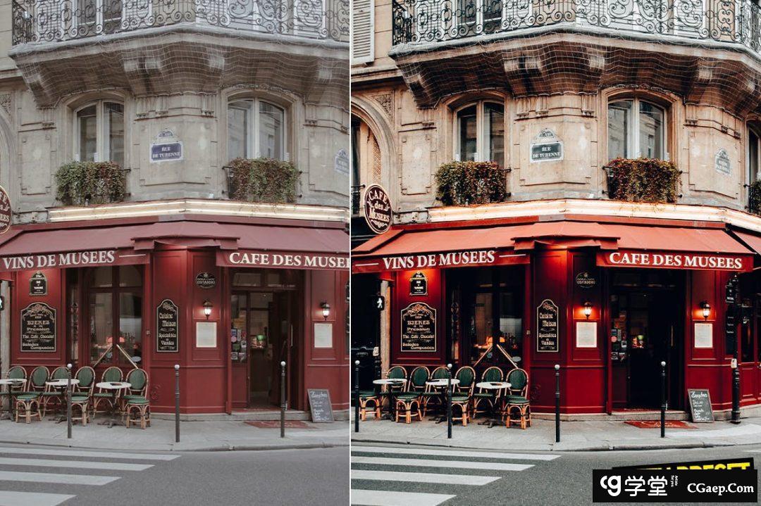 INS休闲旅行温暖街拍胶片Lightroom预设 ARTA – Stands Out Presets