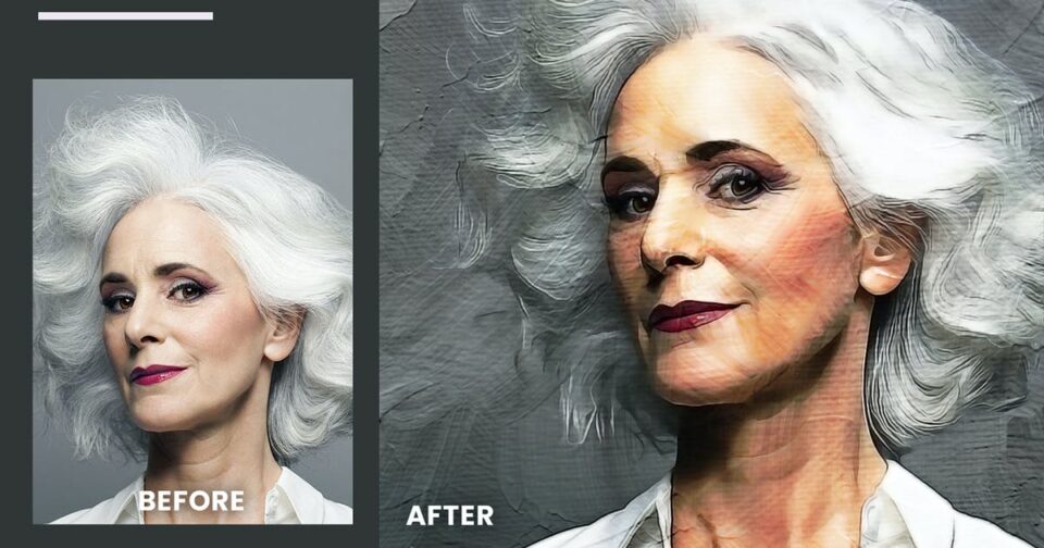 真正的油漆动作 Photoshop