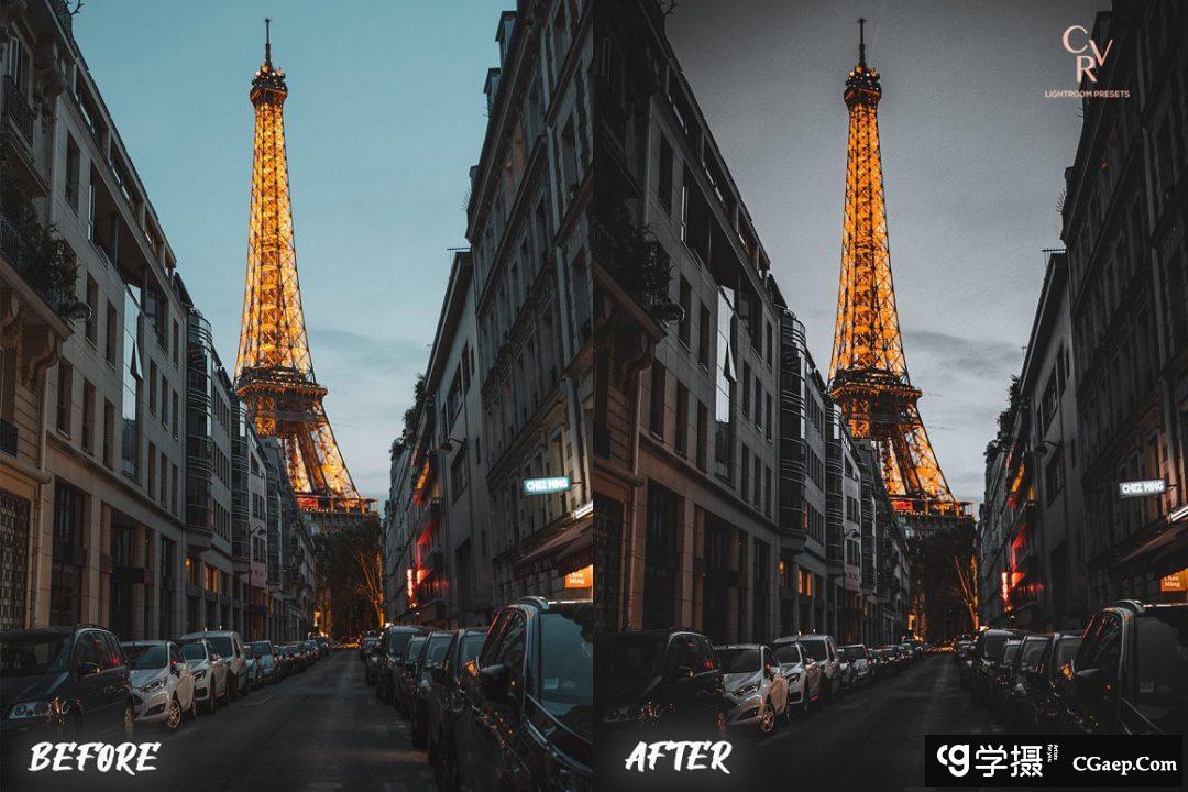 34cf816c9f1136d0af110d3d059d6610 高端黑金橙色工业风城市街拍Lightroom预设 Black Orange Lightroom Presets