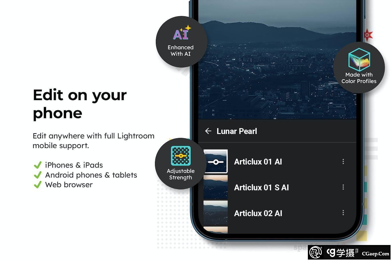 极简主义风光AI人工智能Lightroom预设及电影视频调色LUT预设