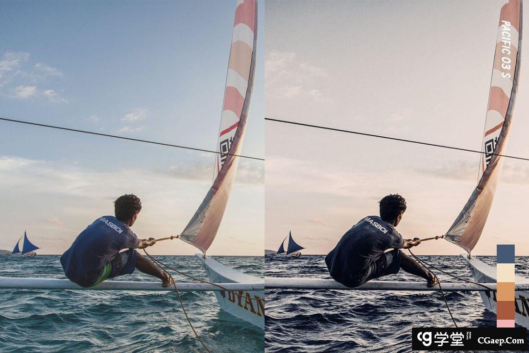 1dc7908c210694dc55242fbf6291ccd4 海景游轮旅行电影风光Lightroom预设及电影短视频调色LUT预设