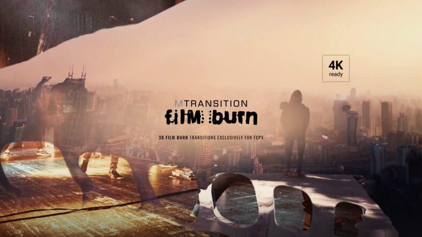 MotionVFX – mTransition Film Burn FCPX Plugin插图1