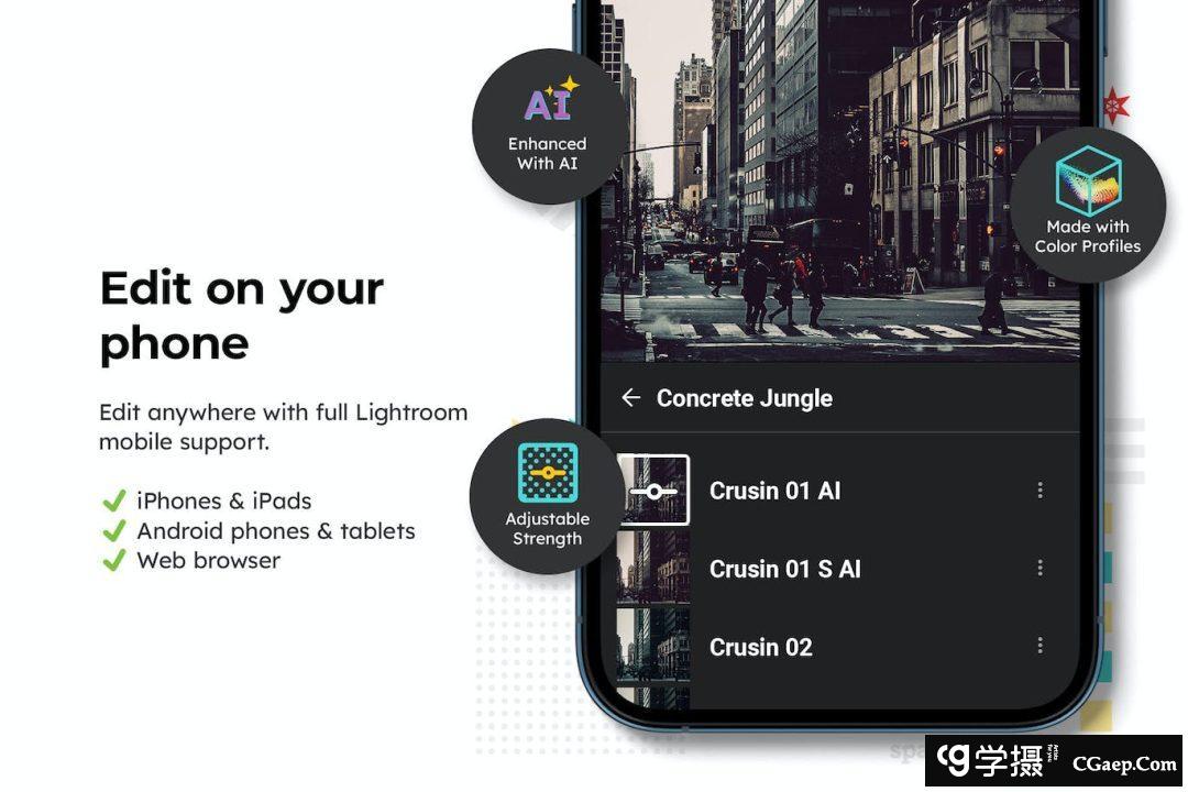 20个城市建筑风光摄影AI智能Lightroom预设和电影调色LUT预设