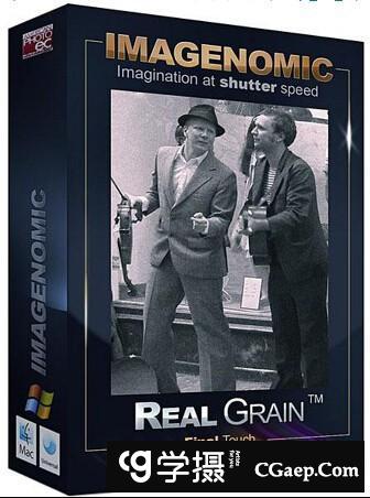 Realgrain2.1.2汉化版|胶片插件Imagenomic Realgrain 2.1.2.2120中文版X64