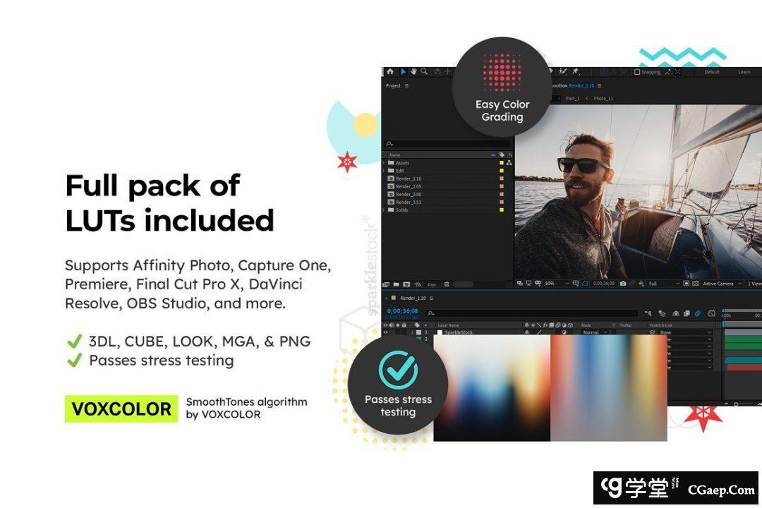 bd0af891a2ed2af843061d4b98a4030a 海景游轮旅行电影风光Lightroom预设及电影短视频调色LUT预设