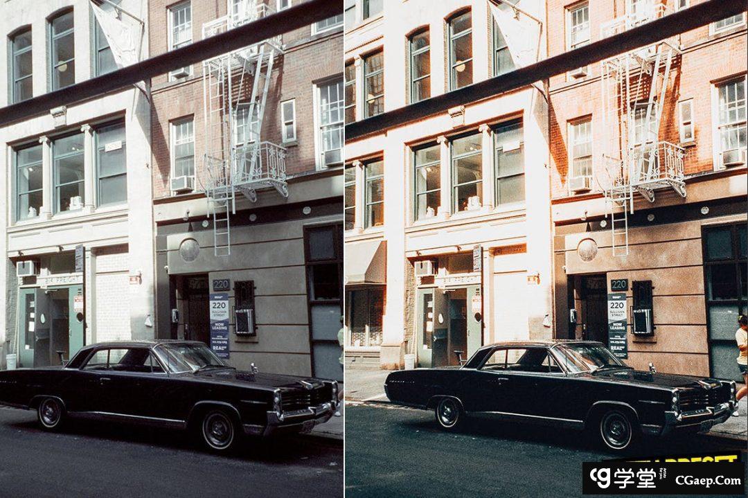 INS休闲旅行温暖街拍胶片Lightroom预设 ARTA – Stands Out Presets