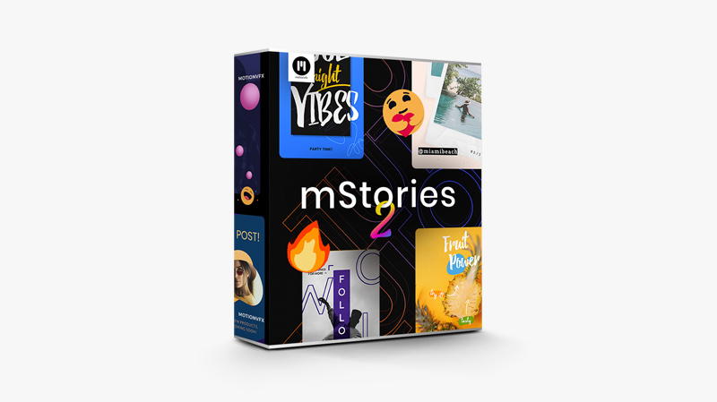 MotionVFX – mStories v2 FCPX模板
