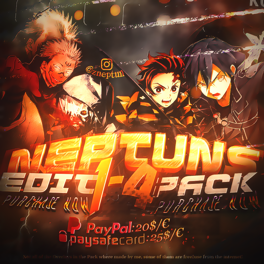Payhip – Neptuns Edit Bundle 1-4 + SPECIAL PROJECT FILE AE模板