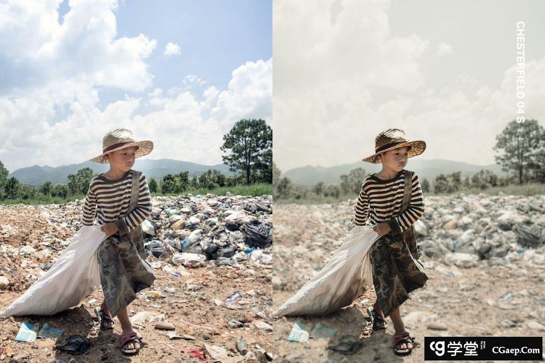 纪实摄影后期调色Lightroom预设及纪录片MV视频调色LUT预设