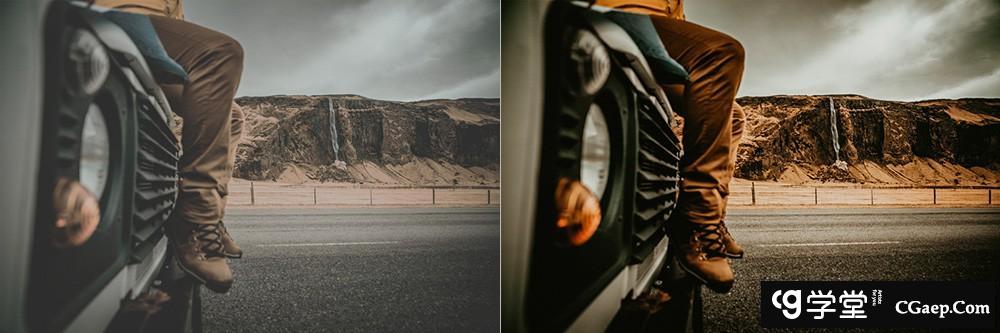 自驾公路旅拍后期调色Lightroom预设 OnPresets - ROAD TRIP