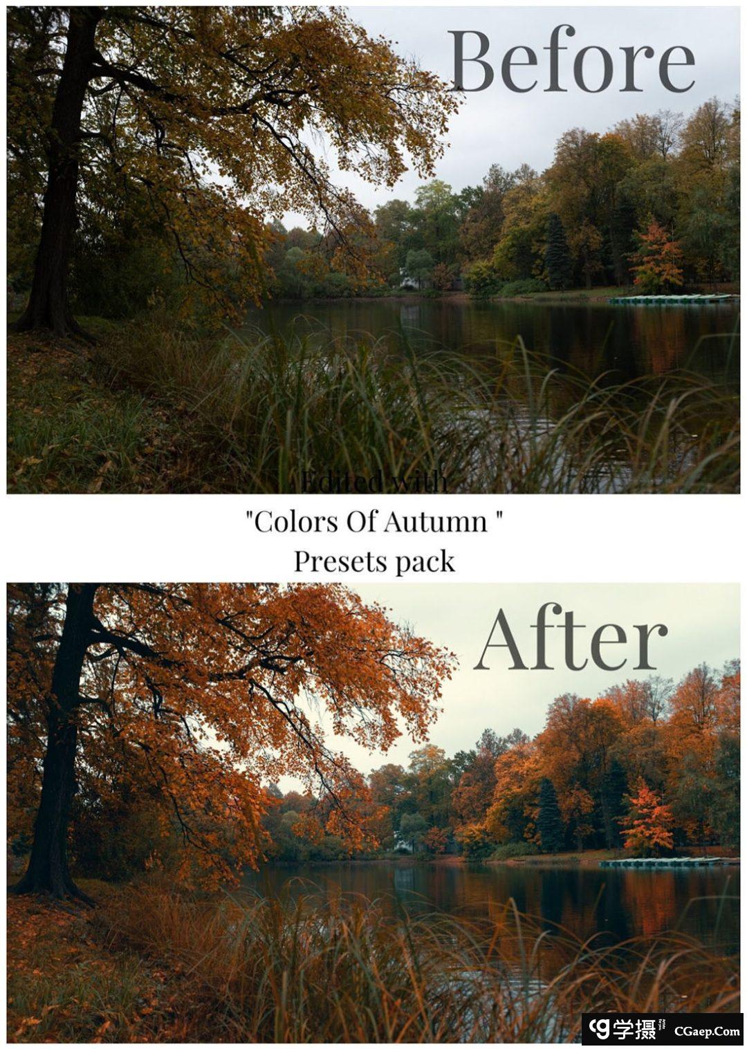 街头摄影师 Viktor Balaguer 秋天的色彩Lightroom预设 Colors Of Autumn