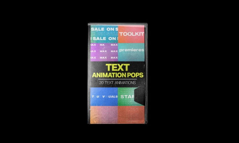 Tropic Colour – TEXT ANIMATION POPS