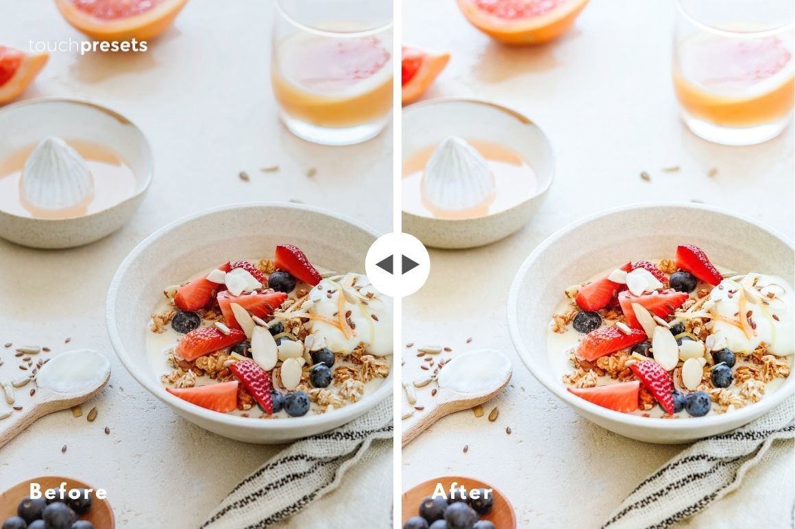 美食照版Dng预设 Xmp预设食物明亮预设Lightroom预设 ps滤镜