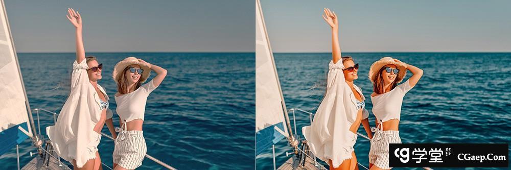 INS风格旅拍风光人像Lightroom调色预设 OnPresets INFLUENCER &amp; BLOGGER