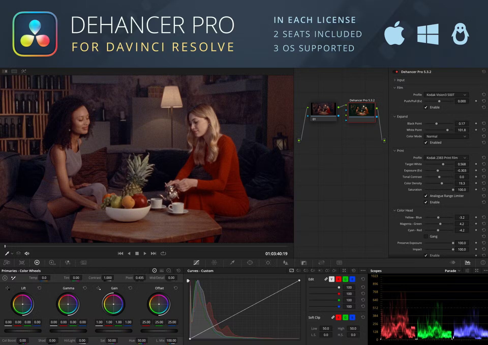 Dehancer PRO – For DaVinci Resolve (v6.2)