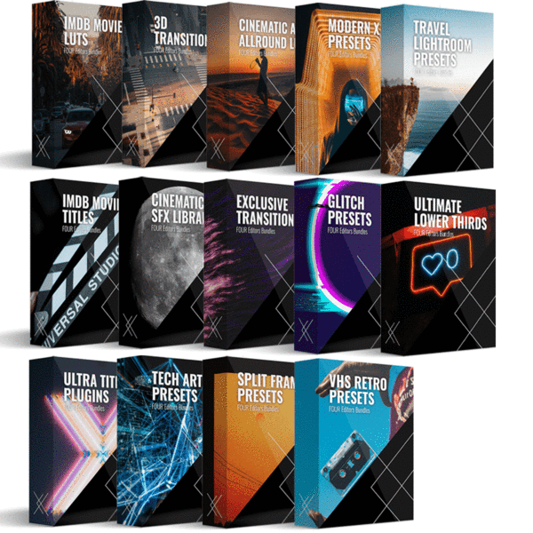 FOUR Editors – Platinum Bundle: Complete All in 1 – 3000+
