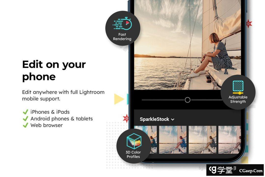 8728cce3d18b5d231a1d68df3951ec82 海景游轮旅行电影风光Lightroom预设及电影短视频调色LUT预设