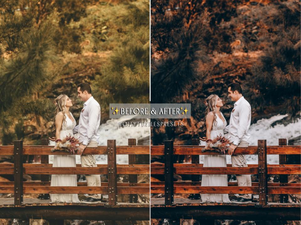 经典旅行人像预设夏季电影Lightroom 预设 梦幻日落预设