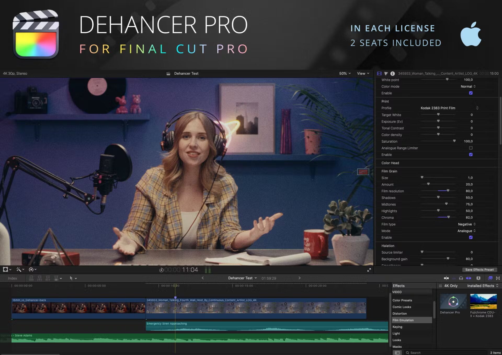 Dehancer PRO – for FCPX