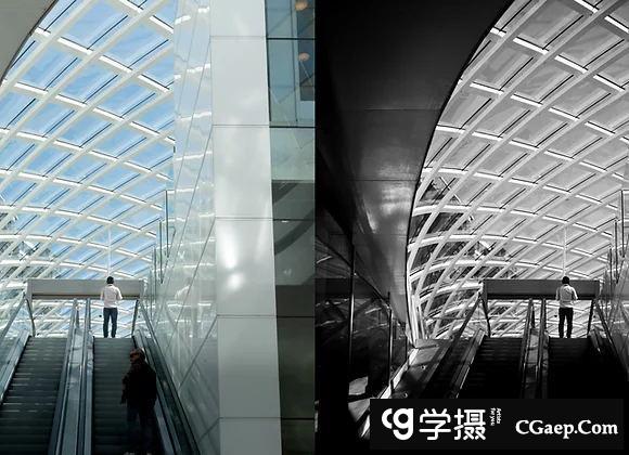 风景预设包黑色调lr预设BennyBulke BNW streetpack Presets