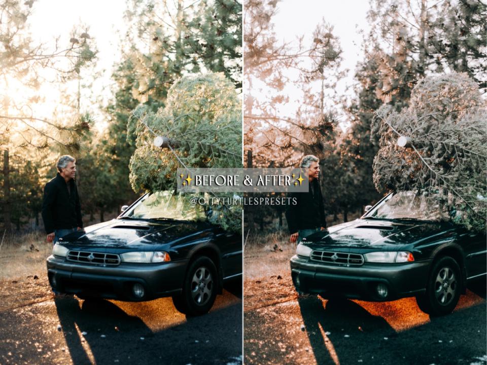 经典旅行人像预设夏季电影Lightroom 预设 梦幻日落预设