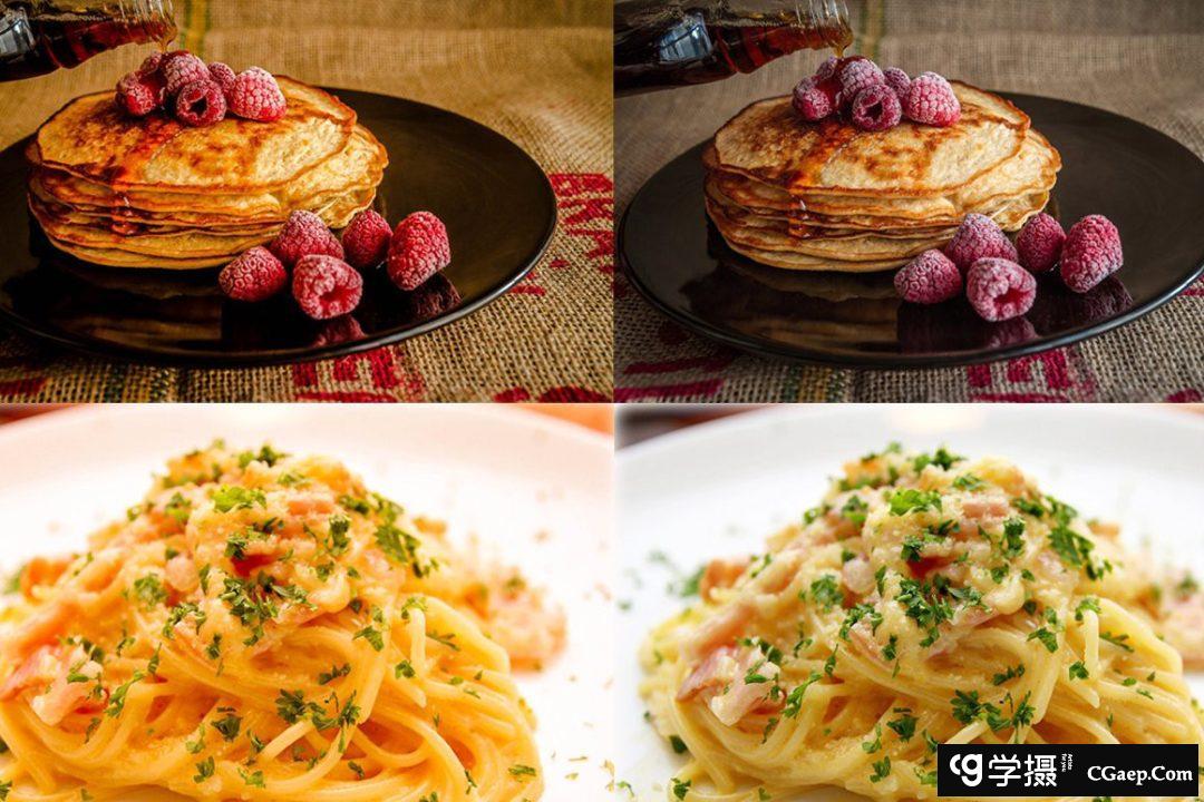 食品品牌摄影后期调色lightroom预设 FOOD BRANDING lightroom presets