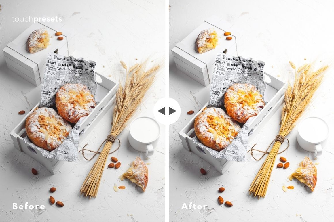 美食照版Dng预设 Xmp预设食物明亮预设Lightroom预设 ps滤镜