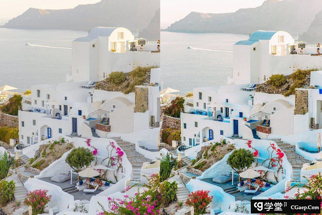 希腊旅拍电影风光后期调色Lightroom预设Lightroom Presets, Greece