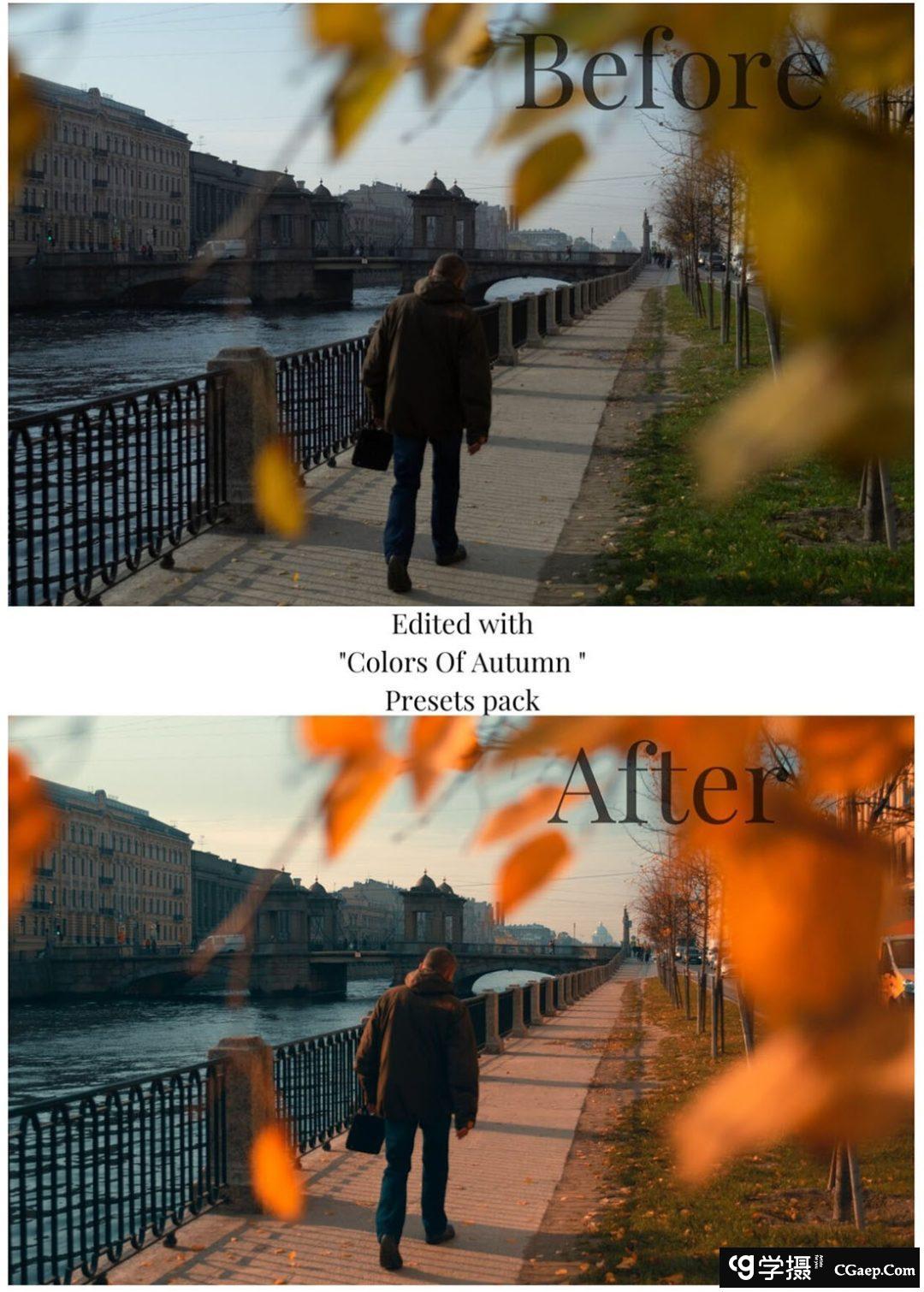 街头摄影师 Viktor Balaguer 秋天的色彩Lightroom预设 Colors Of Autumn