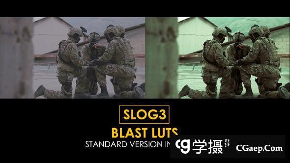 25个动作电影色调视频调色LUT预设包含Slog3及Rec709 LUT预设