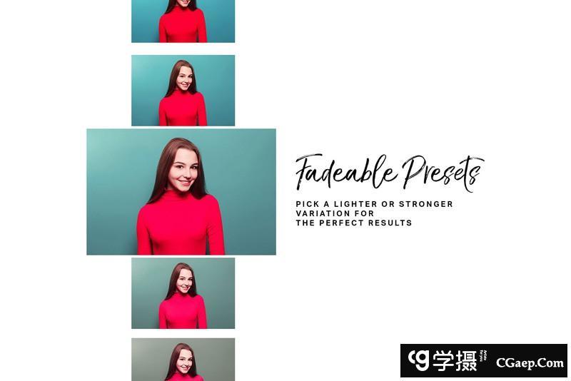 高雅粉色电影视频调色LUTs预设合集 支持AE/PR/PS/达芬奇/SG