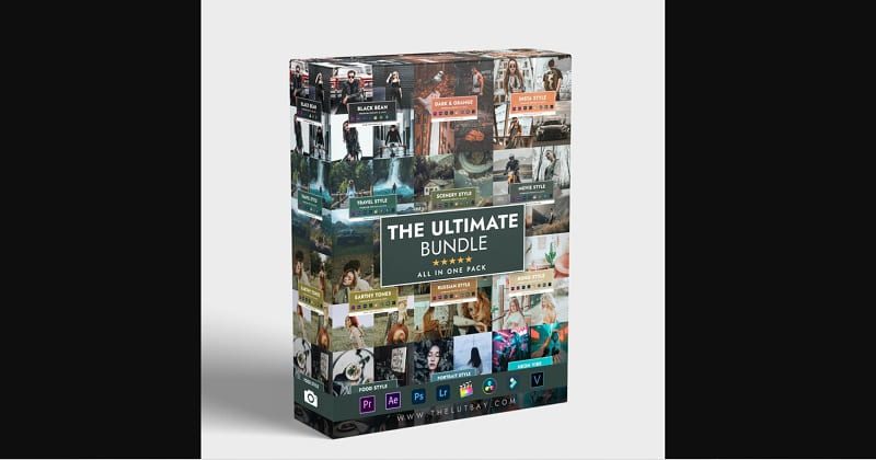 TheLutbay THE ULTIMATE BUNDLE  39个LUT预设 XMP DNG预设