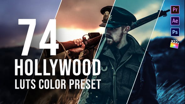 Videohive 26441281 Hollywood LUT Color Grading Pack