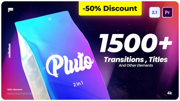 Videohive 25930303 Transitions and Titles V2.1