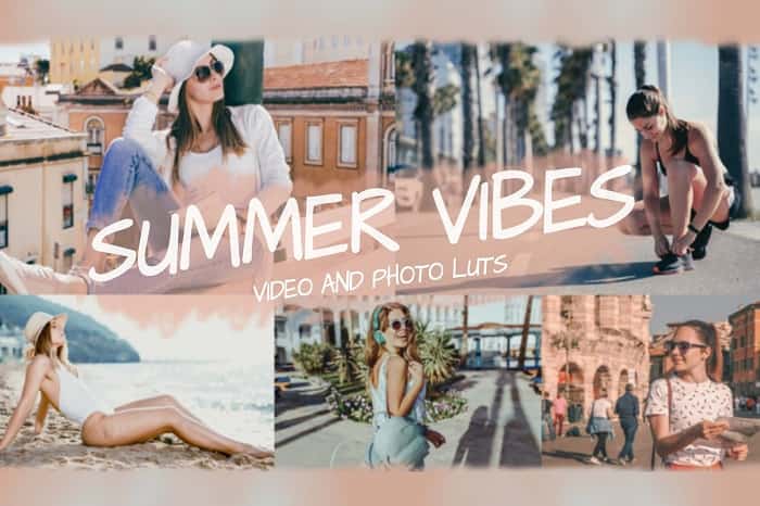 CreativeMarket 4484628 – Summer Vibes LUTs Pack