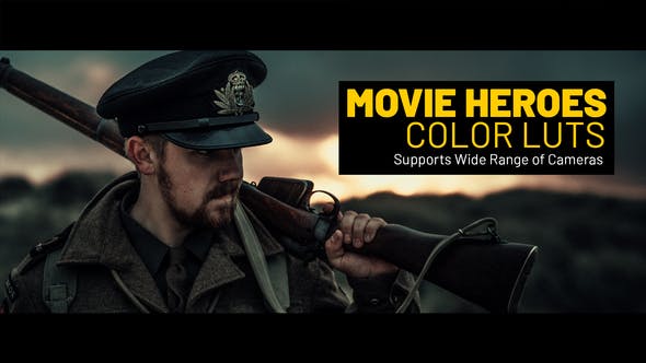 Videohive 38845472 Movie Heroes LUTs