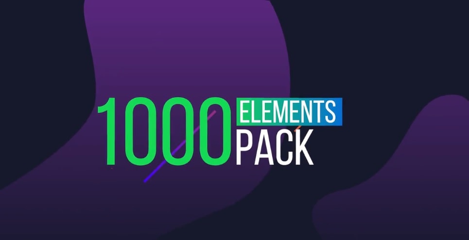 1000 Elements. Graphics Tool Pack