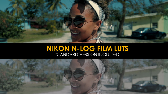 Nikon N-Log Film And Standard Luts