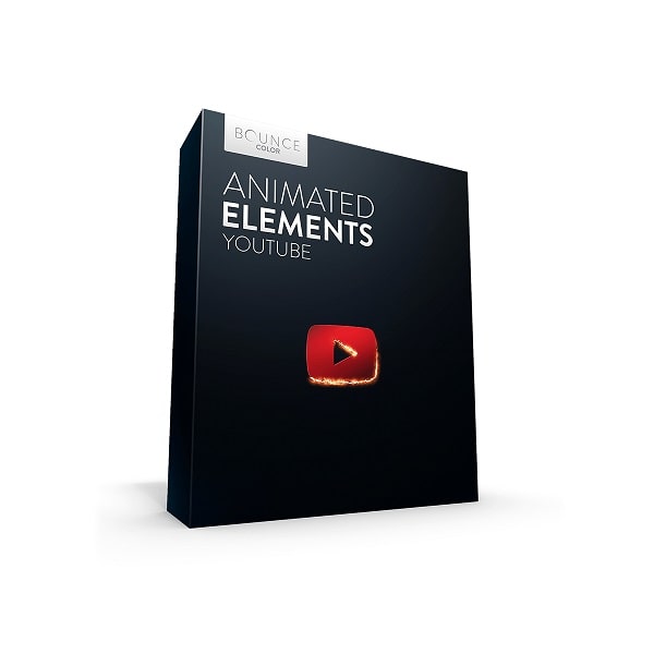 Bounce Color YouTube Animated Elements