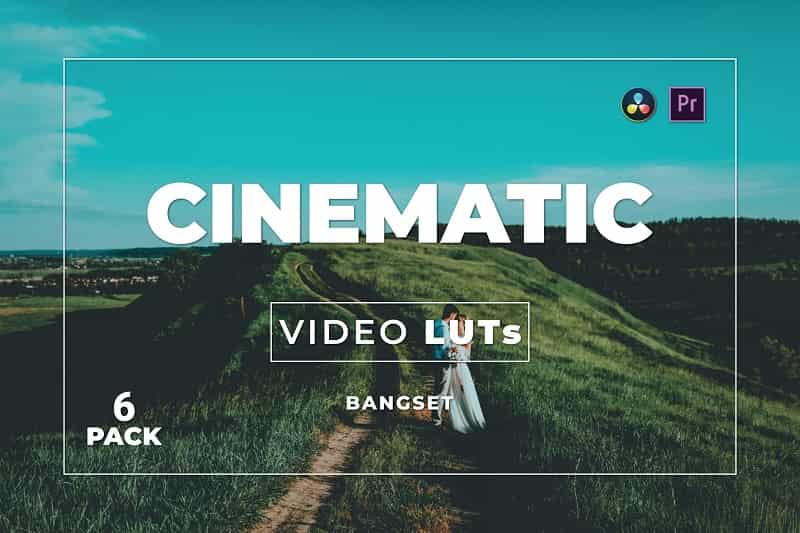 Bangset Cinematic Pack 6 Video LUTs