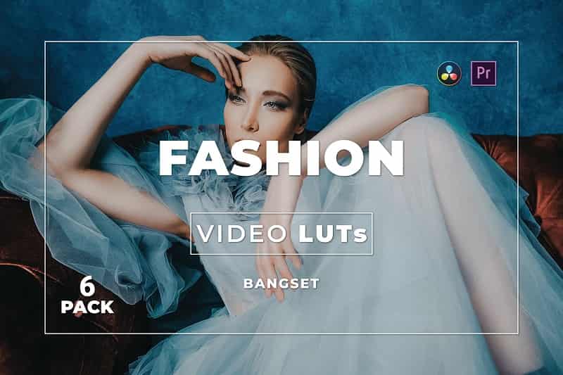 Bangset Fashion Pack 6 Video LUTs