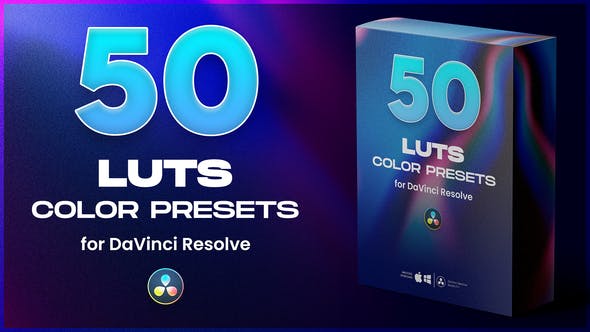 Videohive 44325263 50 LUTs pack