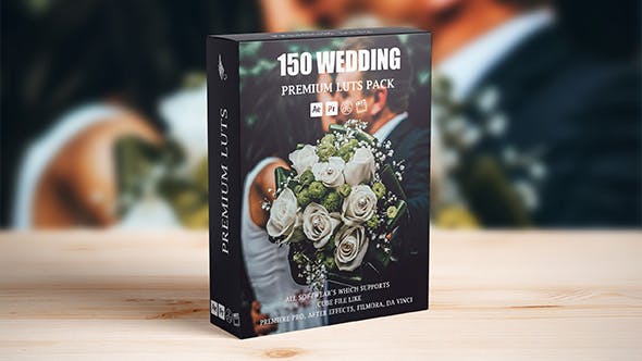 Videohive 37369099 150 Professional Cinematic Wedding LUTs for Filmmakers